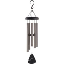 30" Black And Gray Signature Chime With Header