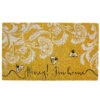 30" Honey I'm Home Rectangular Decorative Doormat