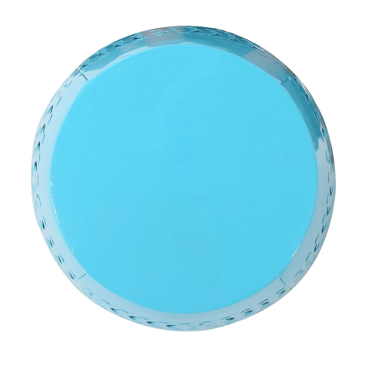 18" Blue Valley Lace Cut Outdoor Patio Accent Side Table - Image 5