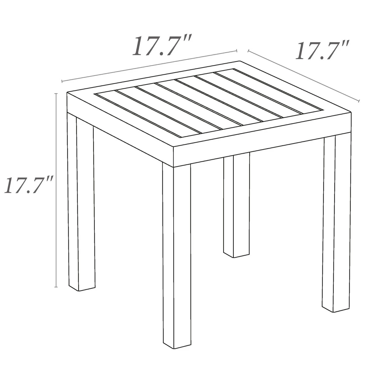 7-Piece White And Charcoal Black Outdoor Patio Seating Set With Cushions 36" - Image 6