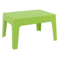 27.5" Tropical Green Stackable Outdoor Patio Coffee Table