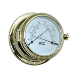8" Gold And White Adjustable Weatherproof Comfortmeter