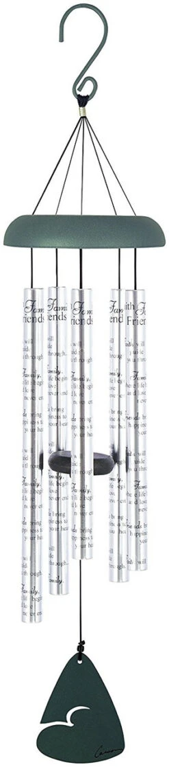 30” Sonnet Sounds “Faith, Family, Friends” Outdoor Patio Garden Wind Chimes